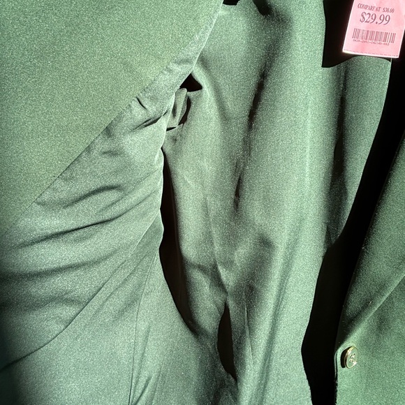 🎉NWT🎉 Gorgeous Green Blazer Sz 12 - Picture 9 of 15